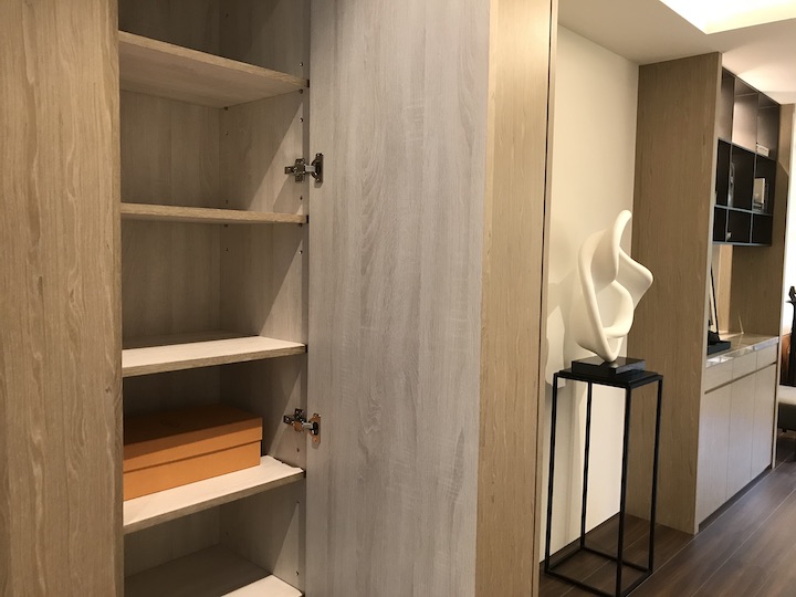 晴山學特區樣品屋鞋櫃