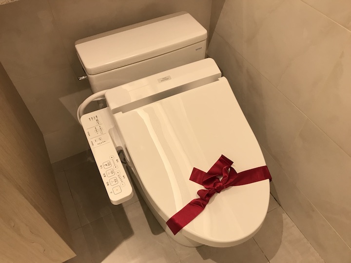 晴山學特區樣品屋TOTO免治馬桶